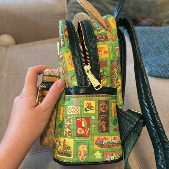 Loungefly Disney Parks Enchanted Tiki Room backpack - Picture 6 of 8